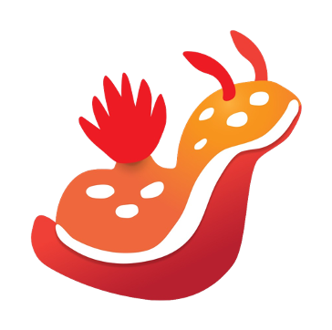 The Happy Nudibranch Logo
